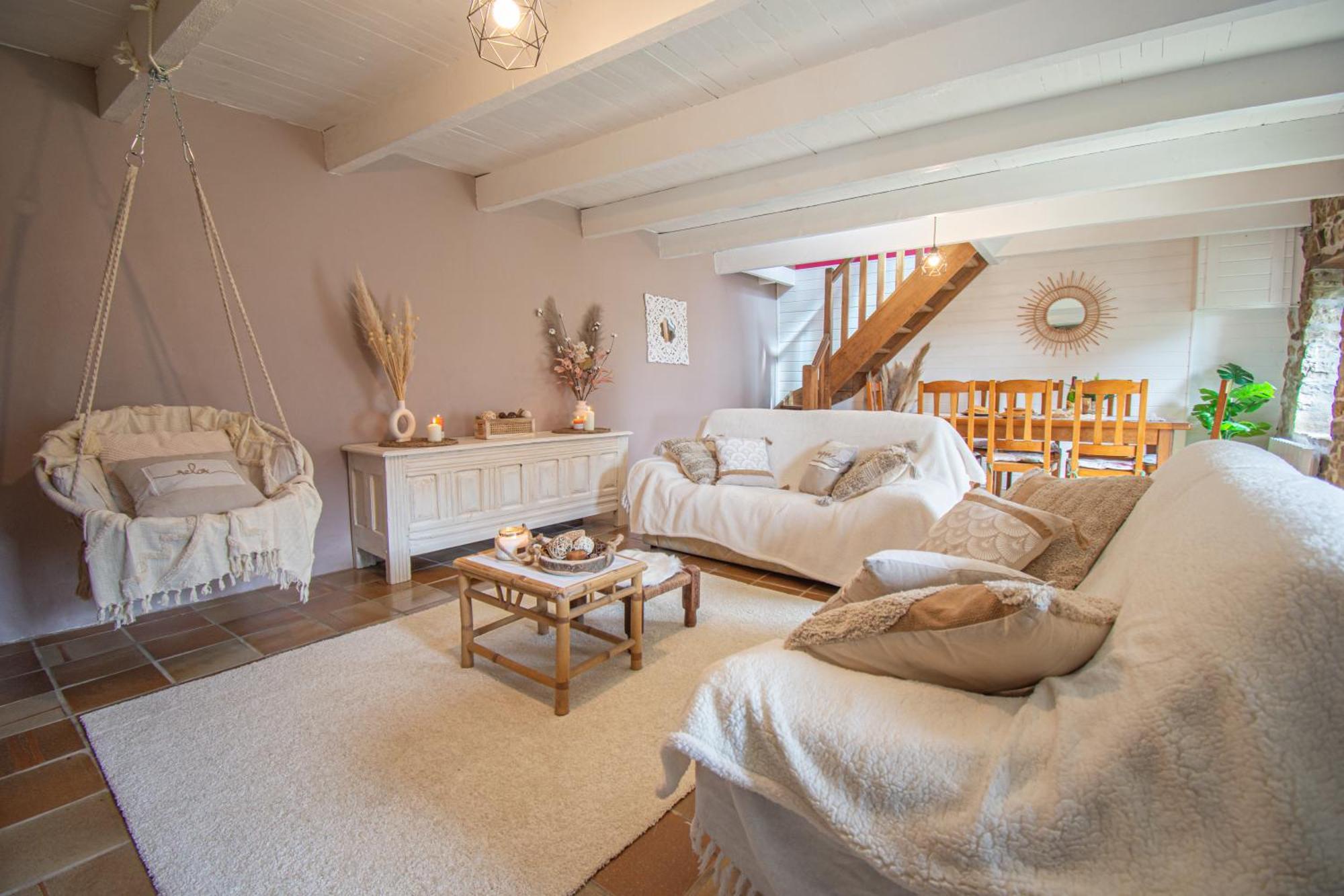 Ti Vaen I Maison Traditionnelle Bretonne & Sauna Lanvéoc Zewnętrze zdjęcie